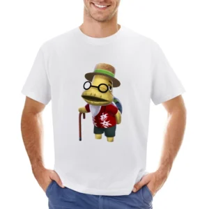 Tortimer From Animal Crossing Nintendo Character Video Game Asian Size Men T-Shirt
