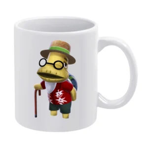 Tortimer From Animal Crossing Nintendo Character Video Game White Mug