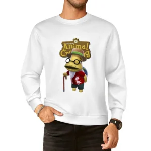 Tortimer From Animal Crossing Nintendo Video Game Fan European Size Pullover Sweater