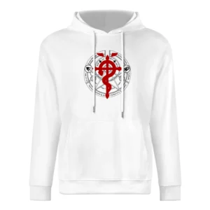 Transmutation circle alchemy Fullmetal Alchemist anime manga European Size Men Hoodie