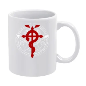 Transmutation circle fullmetal alchemist anime manga White Mug