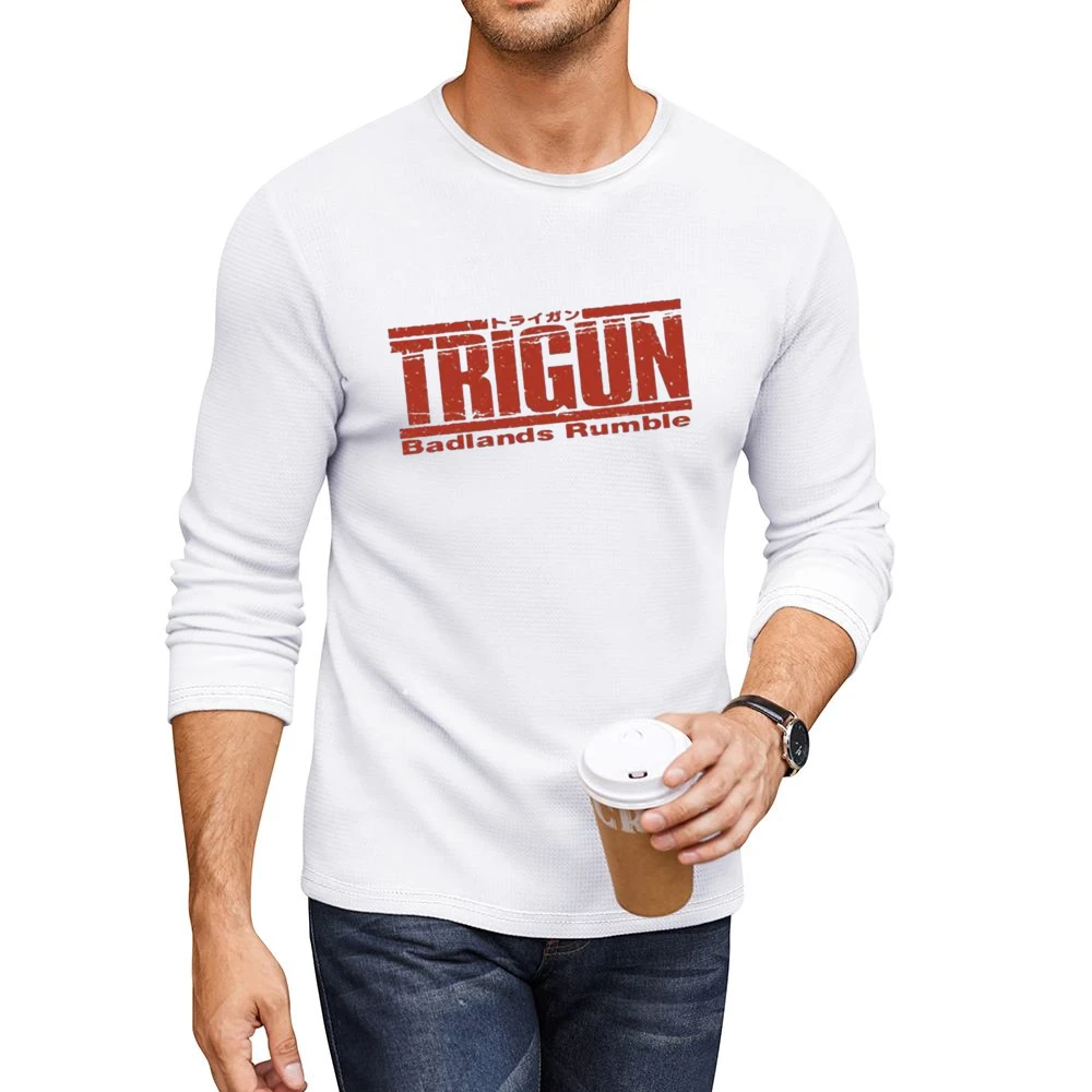 Trigun Bad Land Rumble Men CrewNeck Long Sleeve T-Shirt
