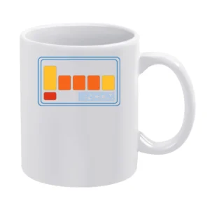 Tron Video Game Retro 80s White Mug