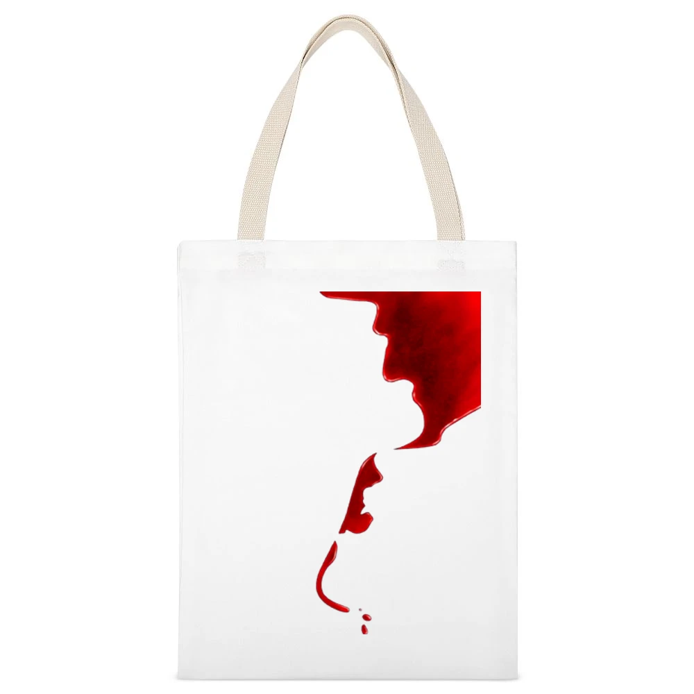 True Blood comic White Canvas Tote Shopping Bag
