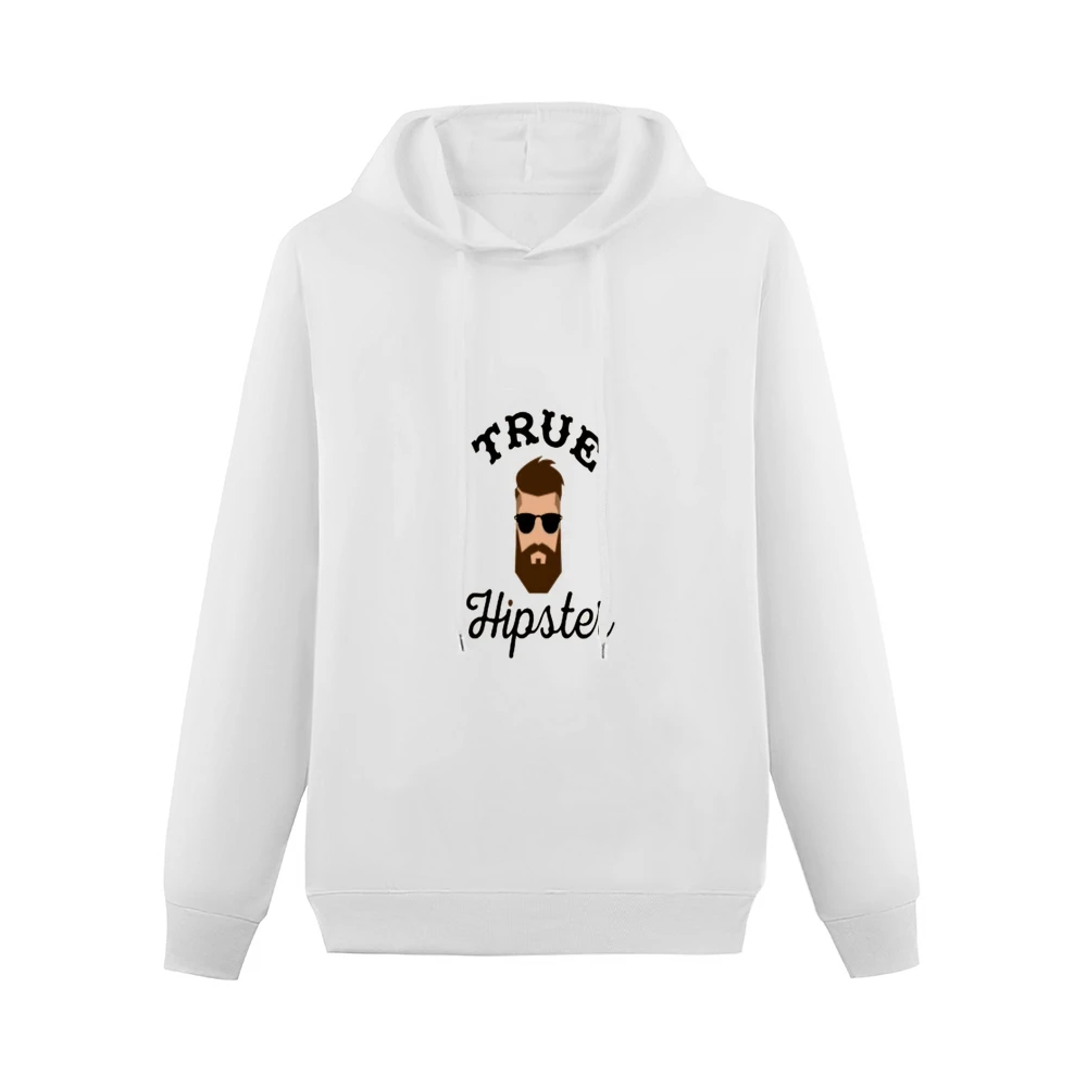 True Hipster Tshirt Men Hoodie Without Pocket