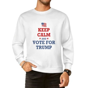 Trump Keep Calm Tshirt European Size Pullover Sweater