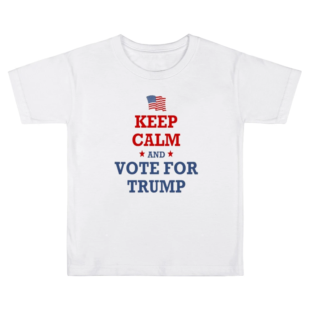Trump Keep Calm Tshirt Kids Boys Girls T-Shirt