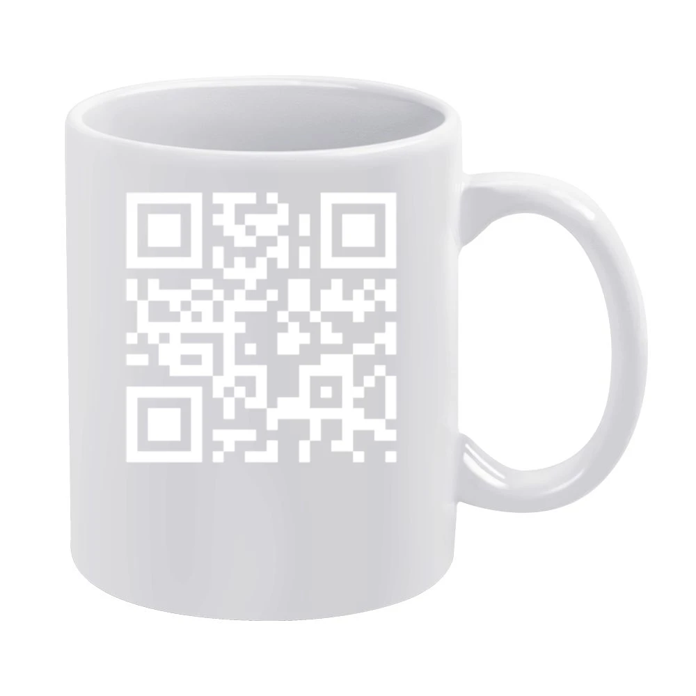 UPC Barcode Technology Information Geek Tee Shirt White Mug