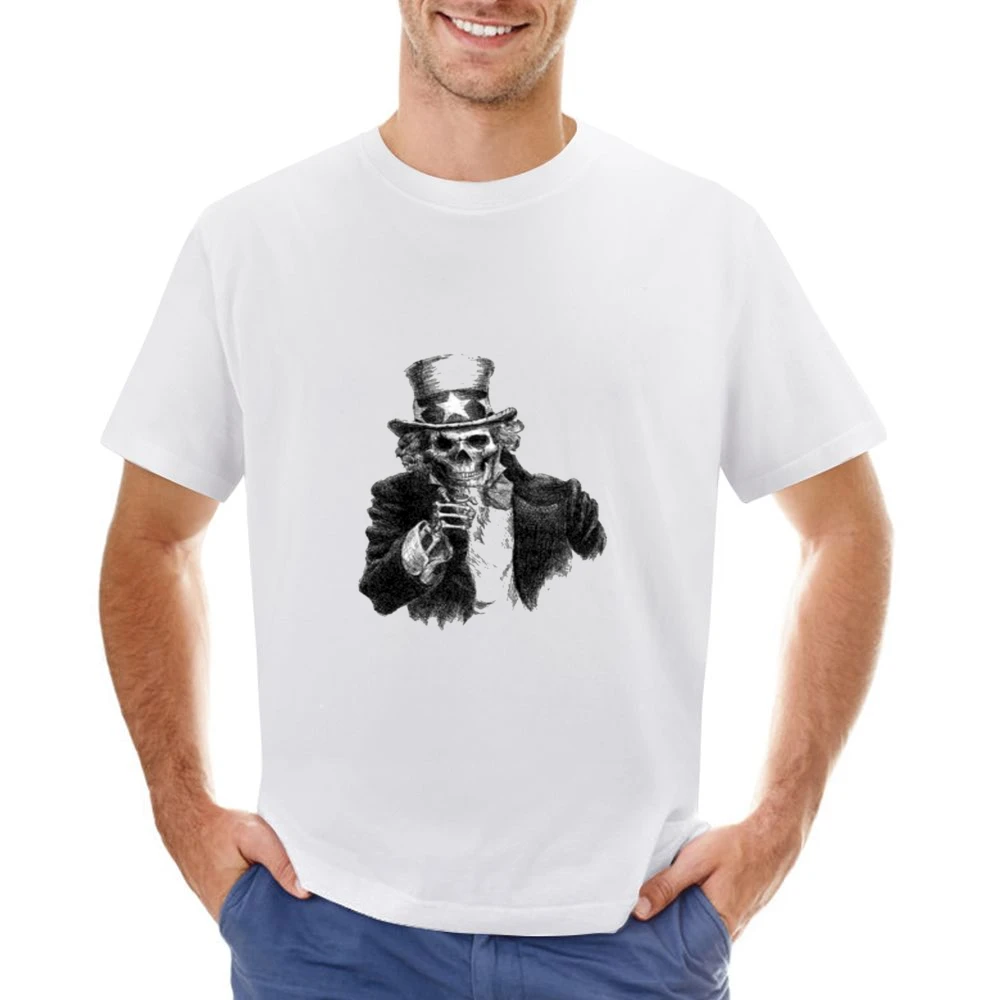 Uncle Skull Asian Size Men T-Shirt