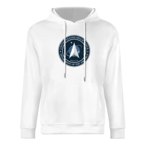United States Space Force Logo European Size Men Hoodie
