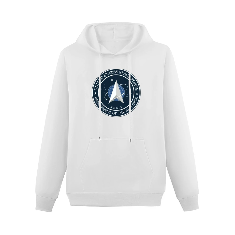 United States Space Force Logo Men Hoodie With Pocket