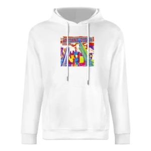 Various Artists Mutant Disco Album Cover Distressed Image European Size Men Hoodie