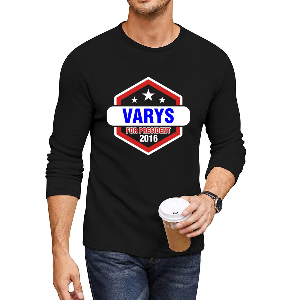 Varys For President 2016 Game of Thrones TV Show Men CrewNeck Long Sleeve T-Shirt