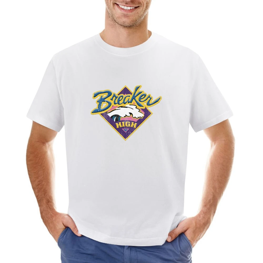 Vintage Breaker High Distressed Tv Show Popular Asian Size Men T-Shirt