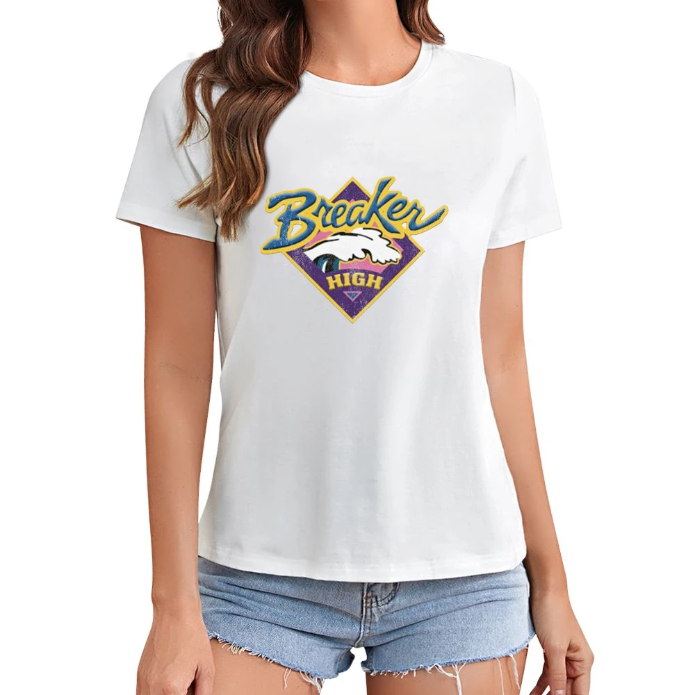 Vintage Breaker High Distressed Tv Show Popular Asian Size Women Ladies T-shirt