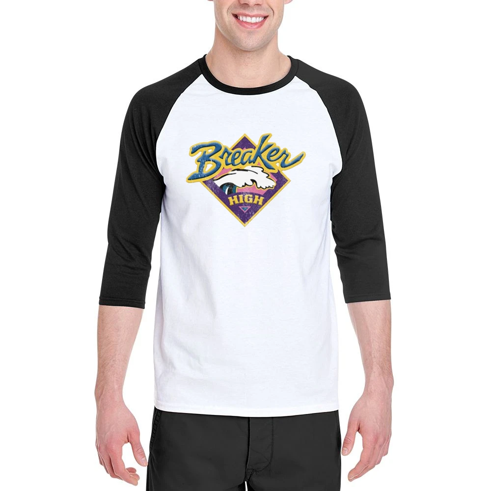 Vintage Breaker High Distressed Tv Show Popular Men 3/4 Sleeve T-Shirt