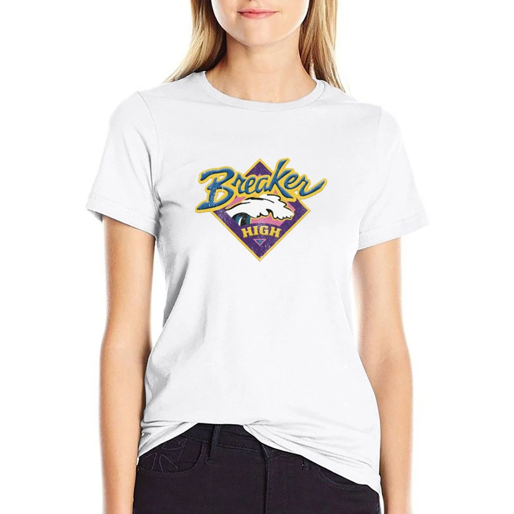 Vintage Breaker High Distressed Tv Show Popular US Size Women Ladies T-shirt