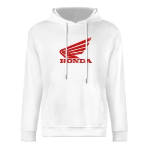 Vintage Honda Motorcycles Distressed Graphic Logo European Size Men Hoodie
