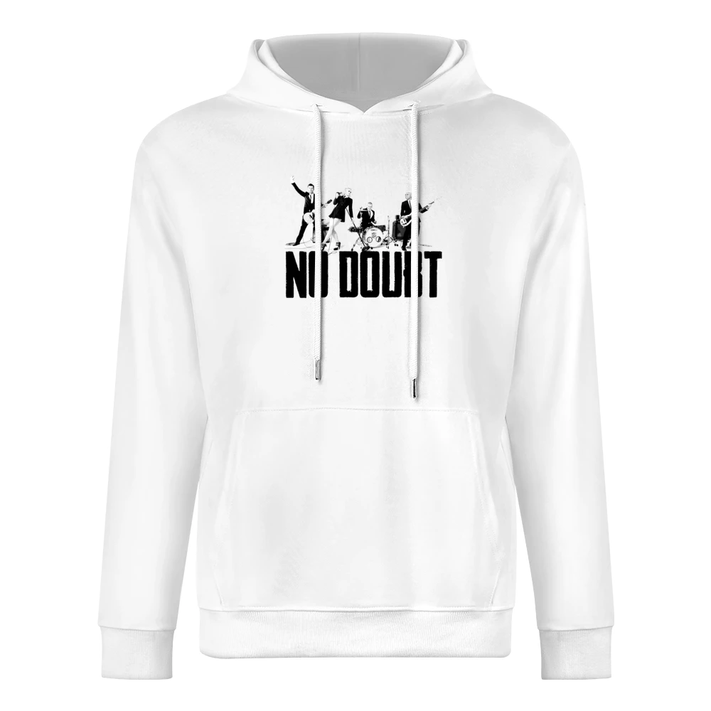 Vintage No Doubt Graphic Music Band V Neck European Size Men Hoodie