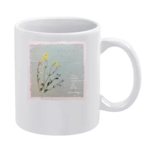 Virginia Astley From Gardens Where We Feel Secure Album Cover Distress White Mug