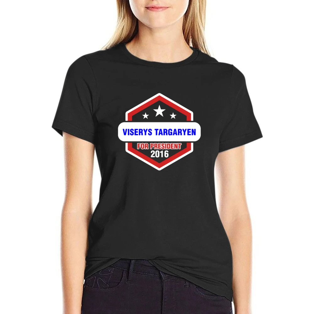 Viserys Targaryen For President 2016 Game of Thrones TV Show US Size Women Ladies T-shirt