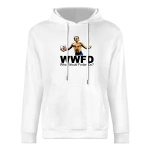 WWJD Diego Forlan Soccer European Size Men Hoodie