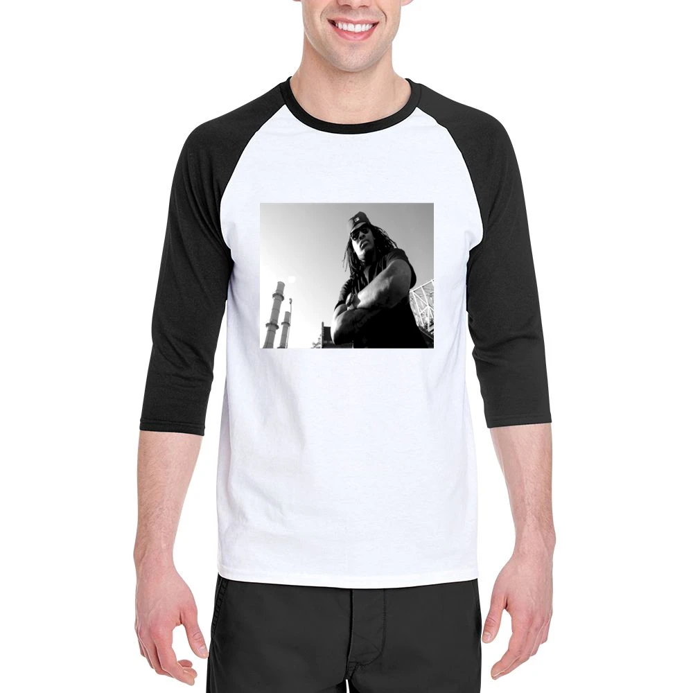 Waka Flocka Flame Tshirt (all styles and colors available) Men 3/4 Sleeve T-Shirt