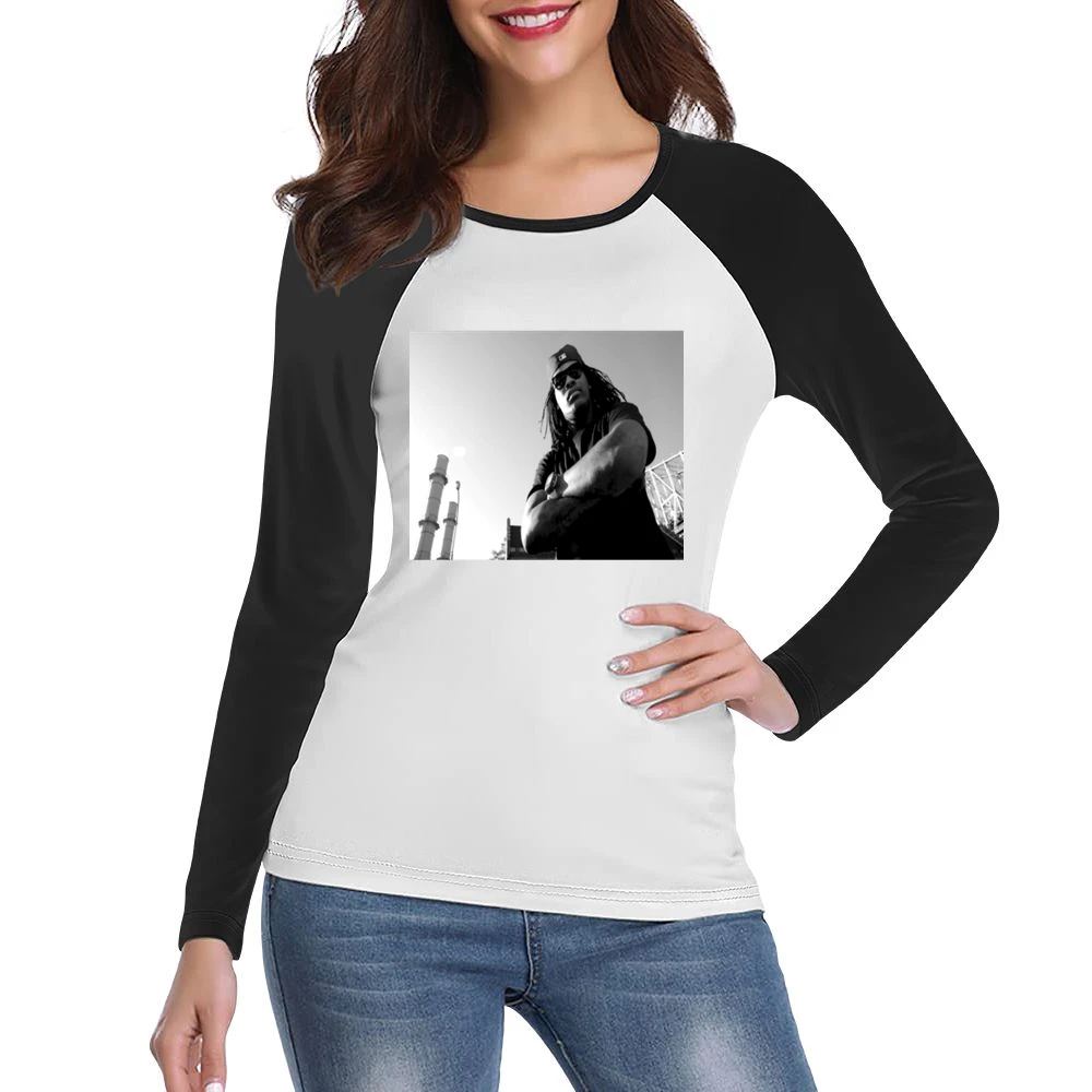 Waka Flocka Flame Tshirt (all styles and colors available) Women Ladies Long Sleeve T-Shirt