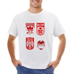 Walking Dead Logo Tshirt Asian Size Men T-Shirt