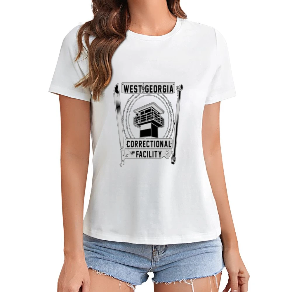 Walking Dead Prison Tee Asian Size Women Ladies T-shirt