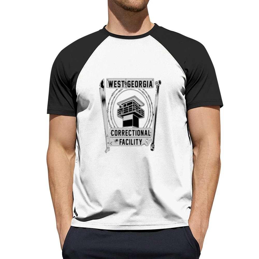 Walking Dead Prison Tee Men Short Sleeve T-Shirt