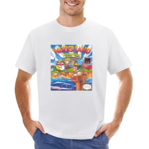 Wario Land Super Mario Land 3 Game Boy Nintendo Old School Retro Video Asian Size Men T-Shirt