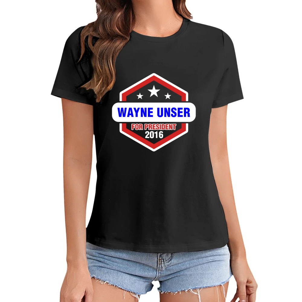 Wayne Unser For President 2016 Sons of Anarchy TV Show Asian Size Women Ladies T-shirt