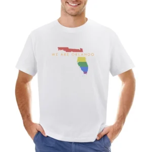 We Are Orlando Love Graphic Asian Size Men T-Shirt