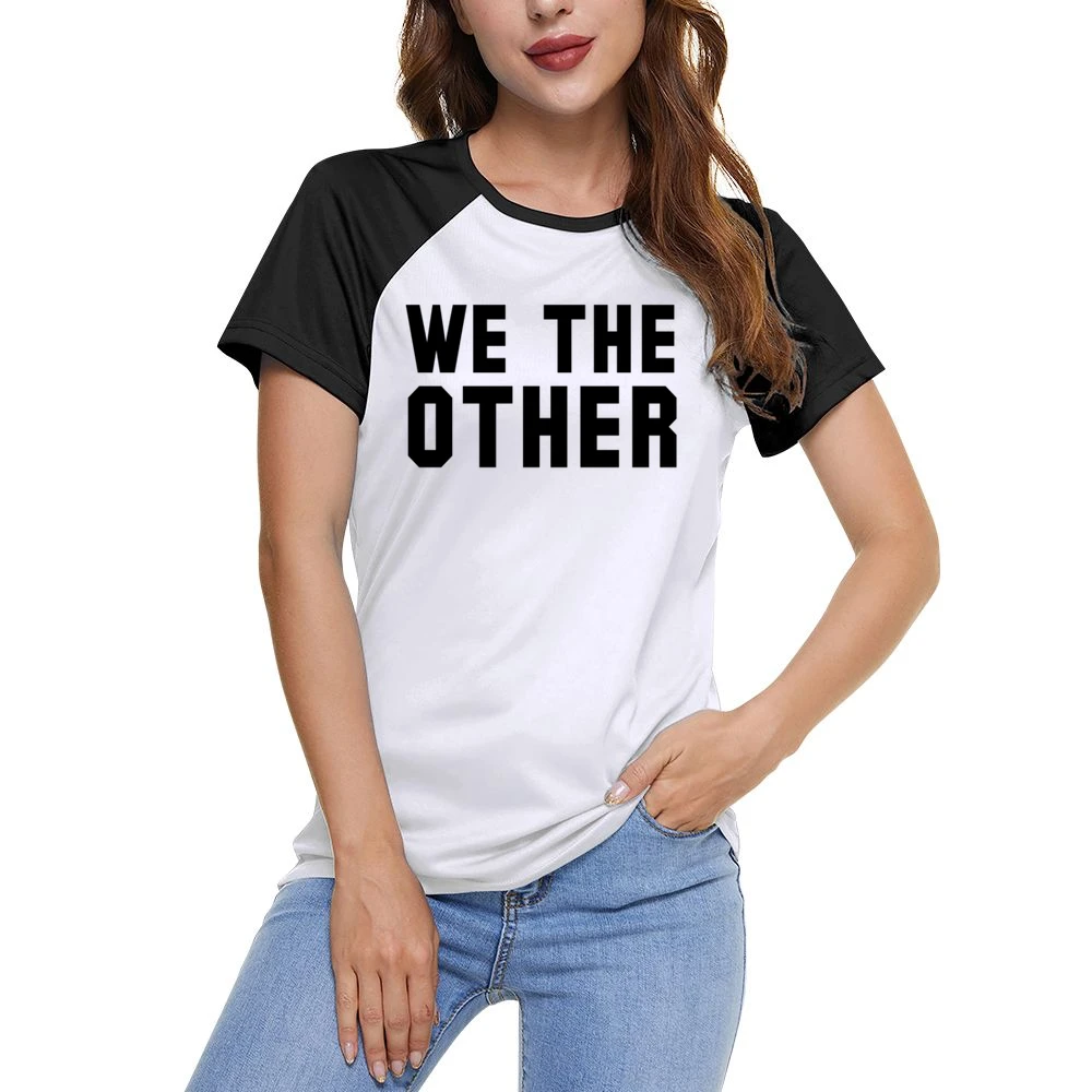 We The Other Funny Toronto Basketball Championship Fan Dark Graphic T Women Ladies Short Sleeve T-Shirt