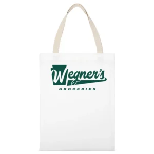 Wegner's Groceries Funny Dr Oz White Canvas Tote Shopping Bag
