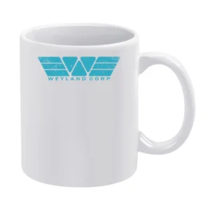 Weyland Corporation Prometheus Alien Science Fiction Movie White Mug
