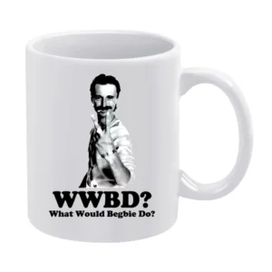 What Would Begbie Do White Mug