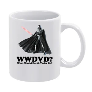 What Would Darth Vader Do White Mug