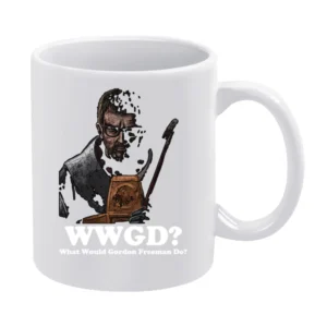 What Would Gordon Freeman Do White Mug