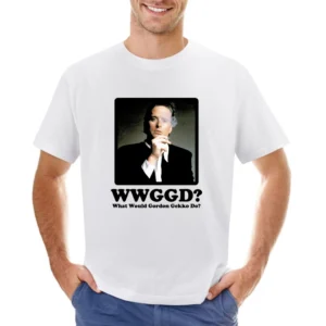 What Would Gordon Gekko Do Asian Size Men T-Shirt
