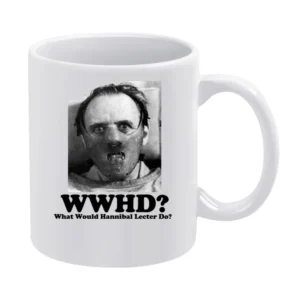 What Would Hannibal Lecter Do White Mug