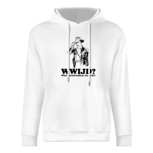 What Would Indiana Jones Do European Size Men Hoodie