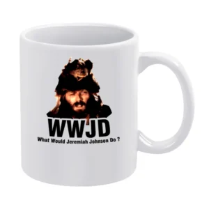 What Would Jeremiah Johnson Do White Mug
