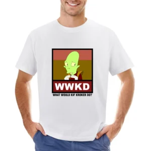 What Would Kif Kroker Do WWKD Futurama Asian Size Men T-Shirt