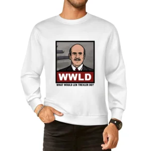 What Would Len Trexler Do WWLD Archer European Size Pullover Sweater