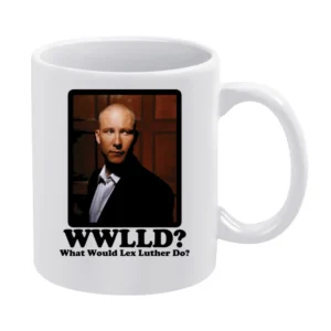 What Would Lex Luther Do White Mug