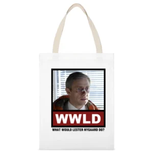 What Would Lindsay Bluth Do WWLD Arrested Development White Canvas Tote Shopping Bag