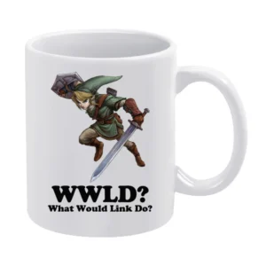 What Would Link Do White Mug