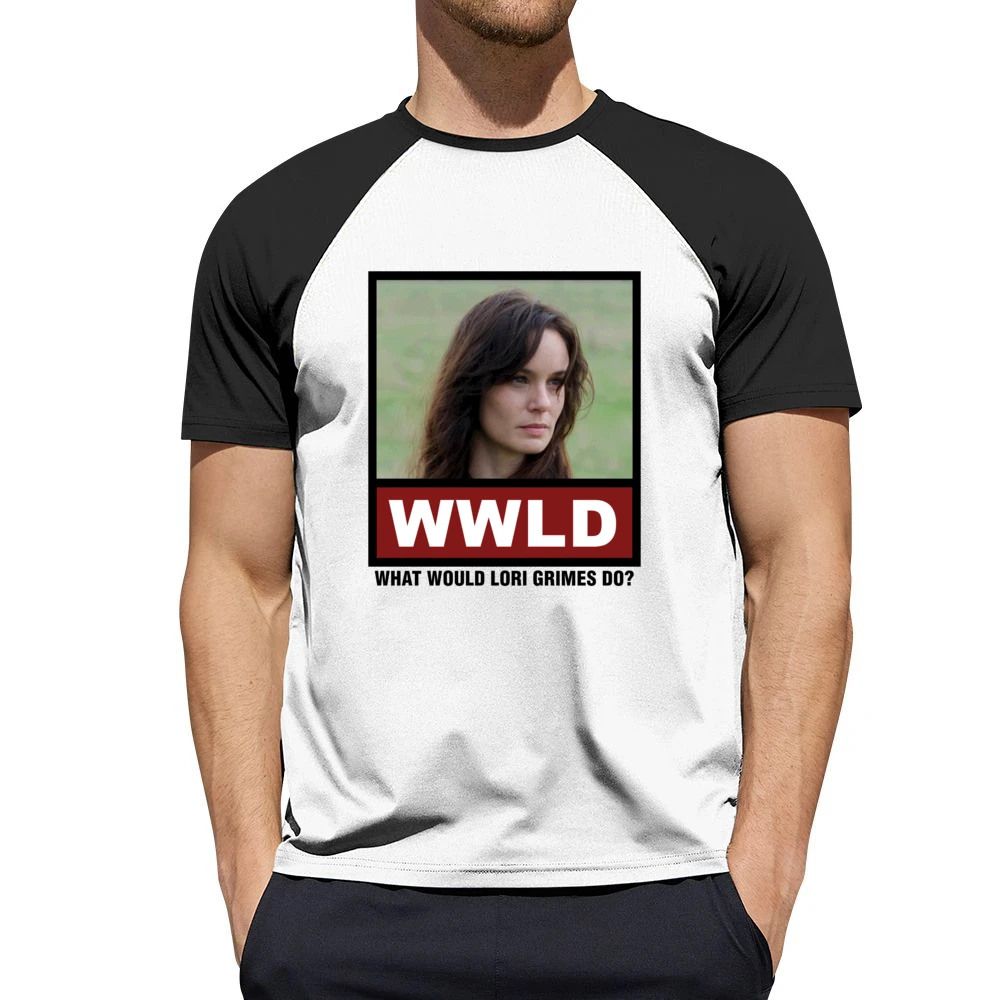 What Would Lori Grimes Do WWLD The Walking Dead Men Short Sleeve T-Shirt